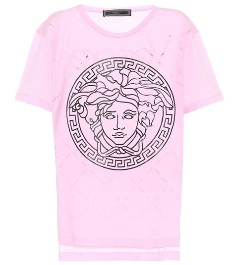 replica pink versace tshirt|versace sale sale.